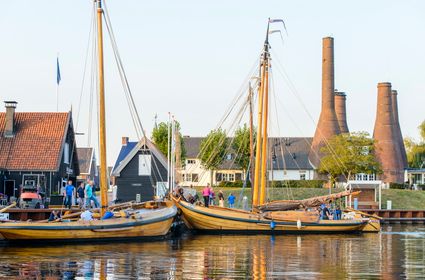 Botterwerf in Huizen