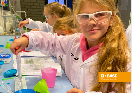 Kidslab bij BASF Heerenveen tijdens Weekend van de Wetenschap