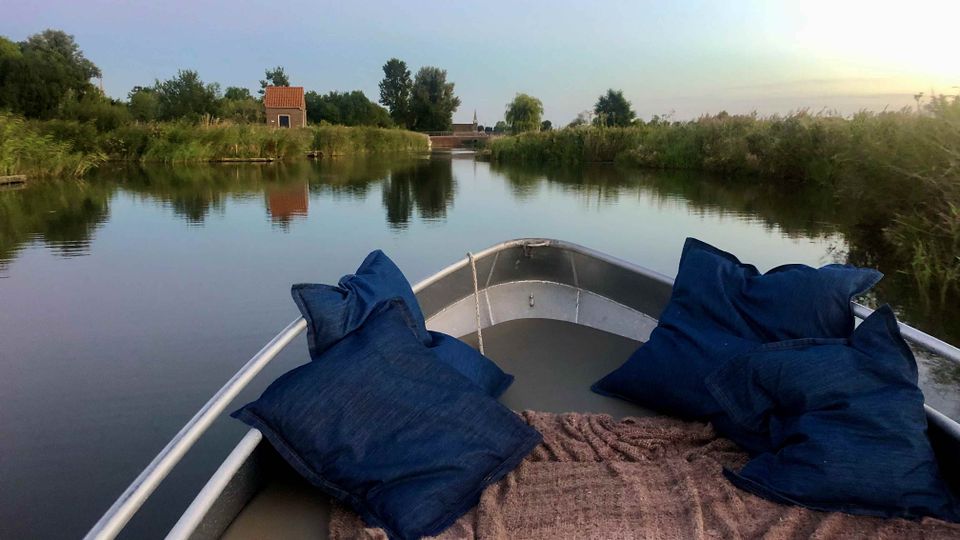 Bootje huren Villa Romsicht Heeg Friesland