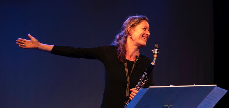 hoofdvakdocent Fie Schouten, klarinet