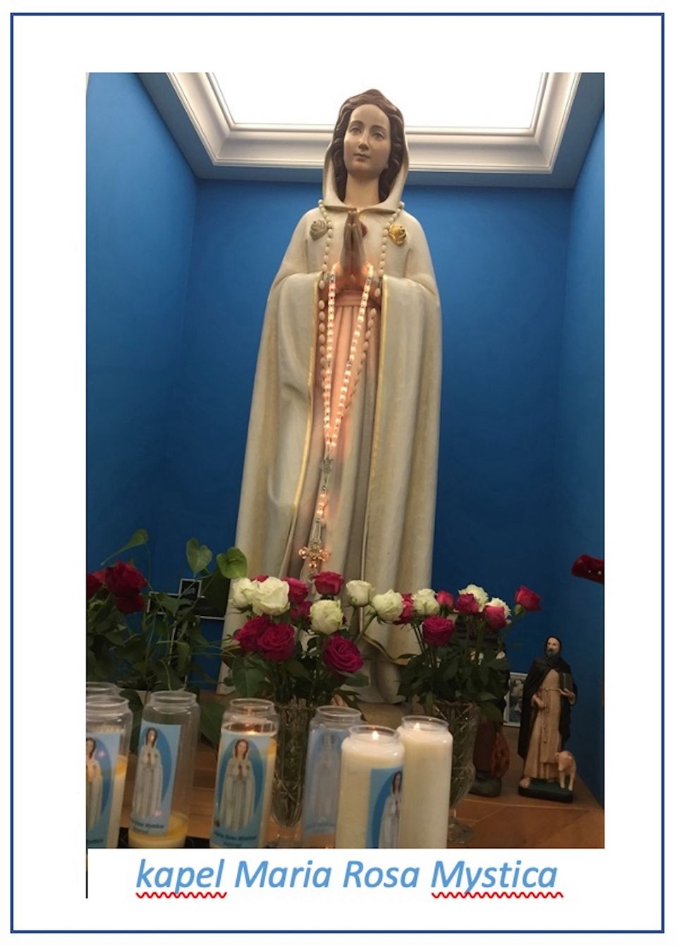 Mariabeeld kapel Maria Mystica te Netersel