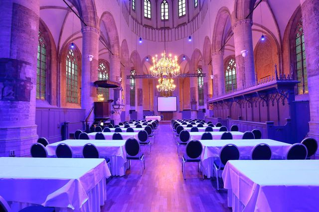 Diner in Pieterskerk Leiden