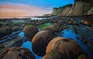 landschap in Nieuw-