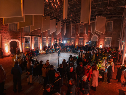 Lichtjesavond in het Museum Prinsenhof Delft voor Delft Fringe Festival