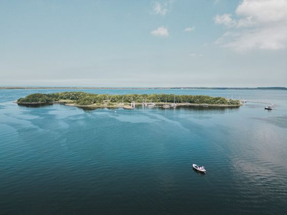 Bootje varen op het Grevelingenmeer