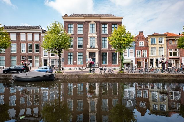 Japanmuseum SieboldHuis in Leiden aan het Rapenburg