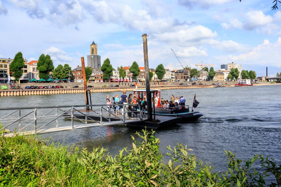 Veerpontje naar Rijnkade, Arnhem