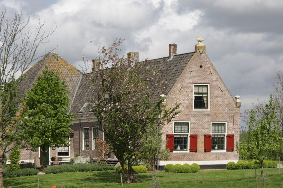 De buitenkant van Boerderij Belvliet