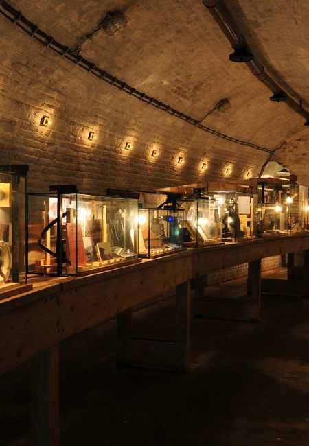Maastricht Shelter Museum Maastricht showcases long corridor