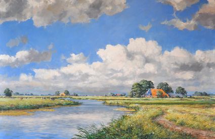 olieverf op doek 100x150cm
