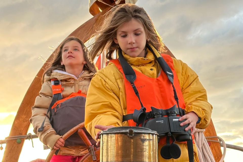 Shot van kinderen uit film