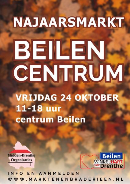 Flyer najaarsmarkt Beilen