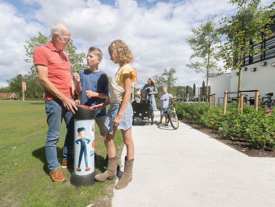 kinderfietsroute Koloniën van weldadigheid gezin fietsen
