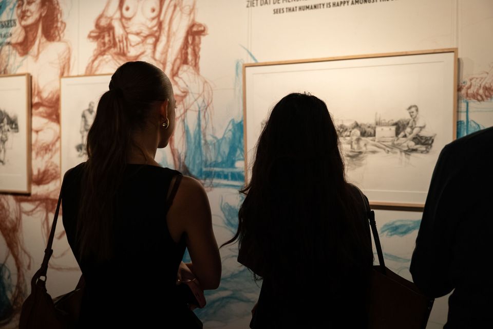 Galleria tentoonstelling rijksmuseum van oudheden Leiden