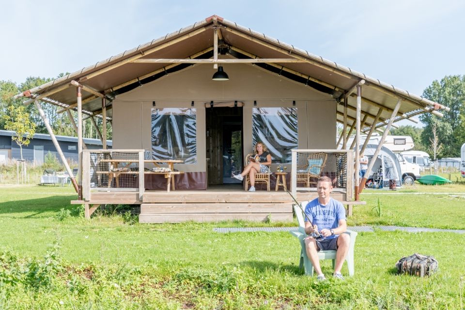 Safaritent camping waterhout almere