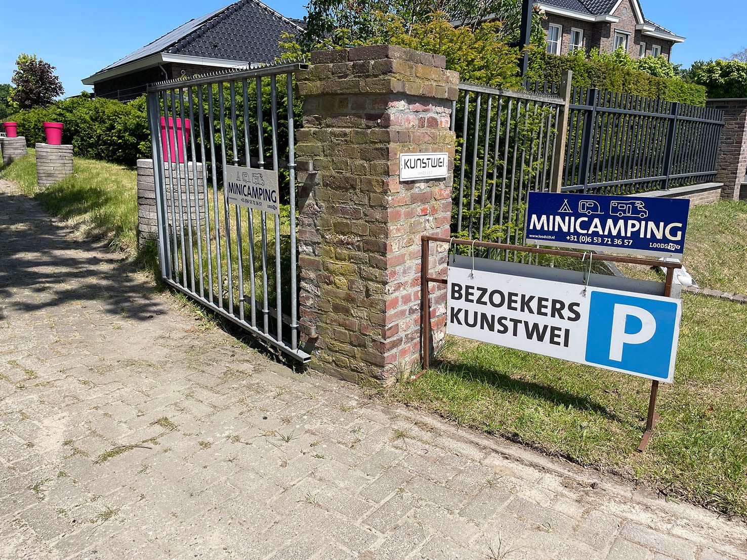 minicamping  toegang