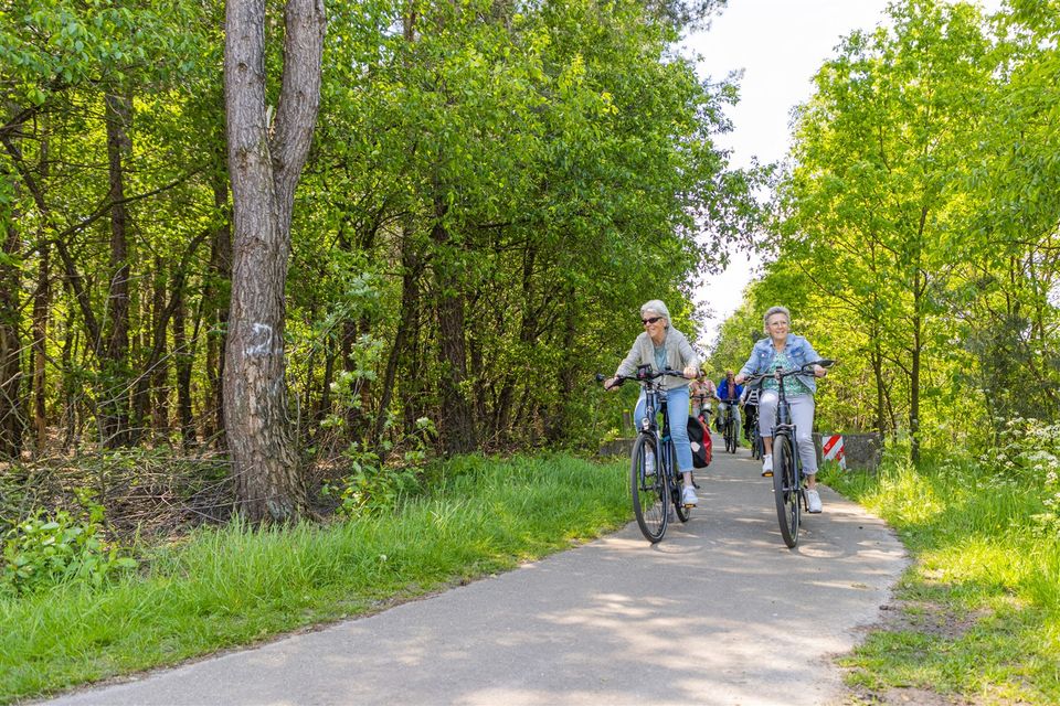 Fietsen met vrienden