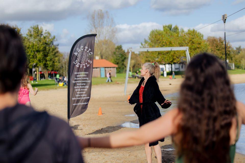 Workshop winterzwemmen door Arctic Devils.