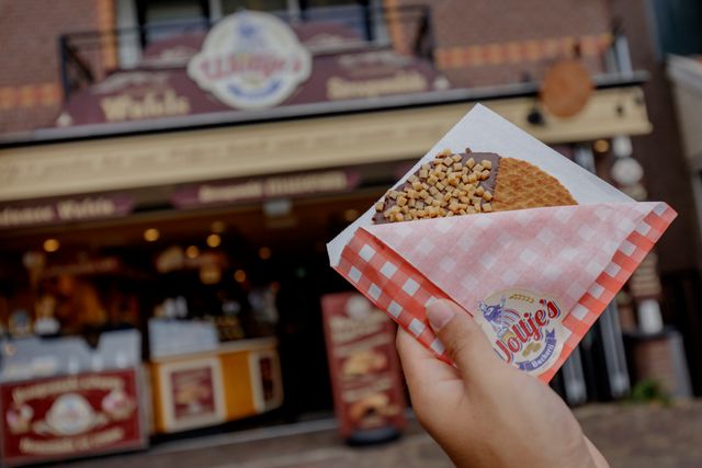 Stroopwafel in een zakje