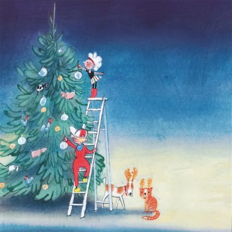 Kerst knutselen en voorlezen