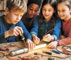 Workshop Leeslichtzwaard maken