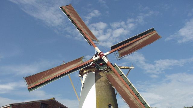 Wieken van de molen de Korenbloem Oude-Tonge