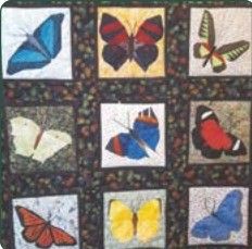 Patchwork Expostie tijdens tuindag
