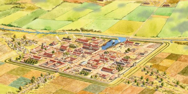 Tentoonstelling Romeinen aan de Vliet in Huygens Museum