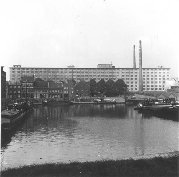 Bassin in Maastricht in 1955