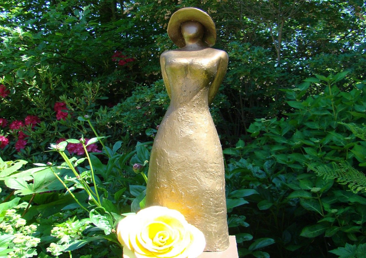 Art garden in Toon Kortooms Park Deurne