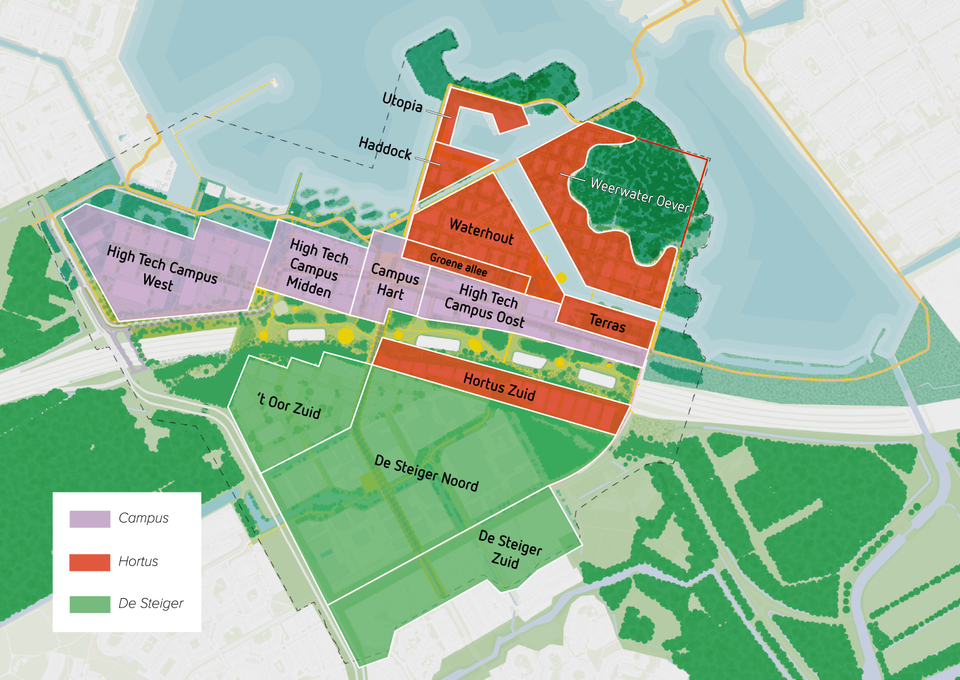 Plattegrond Zuidoever Weerwater