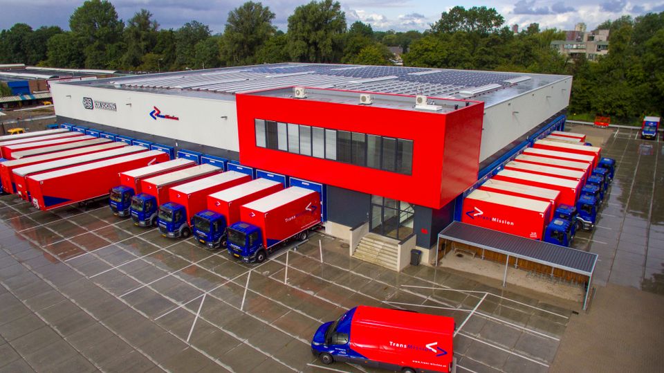 Het distributiecentrum van Bode Scholten