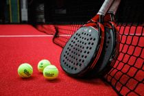 rackets-padel met ballen