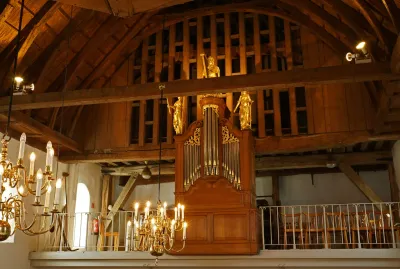 Het orgel van het Boterkerkje