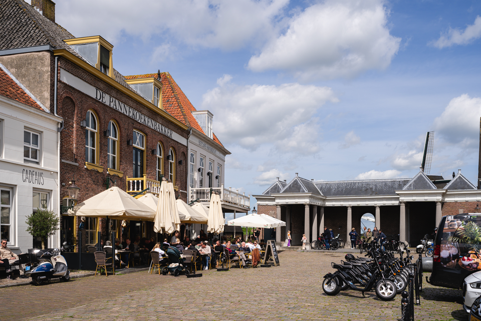Centrum van middeleeuwse vestingstad Heusden