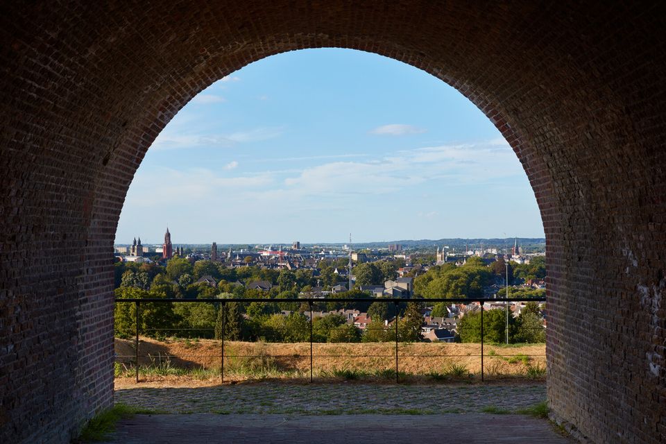 Fort St Peter's view gate