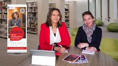 medewerkers inloopspreekuur werkcentrum