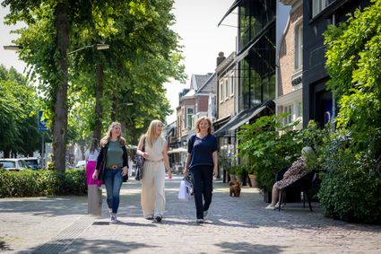 Winkelend publiek op De Lind in Oisterwijk