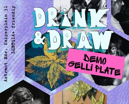 Poster Drink & Draw Astrant