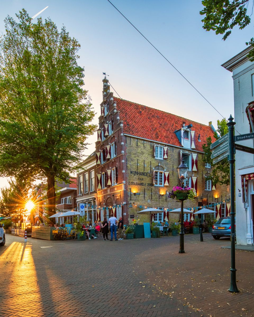 Historische binnenstad van Harlingen