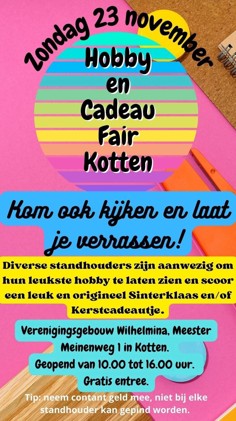 Hobby en cadeaufair | Wilhelmina Kotten