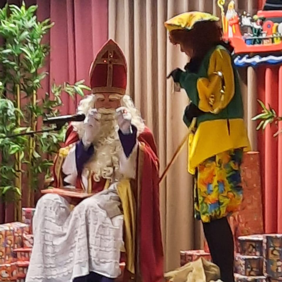 Sinterklaas met piet