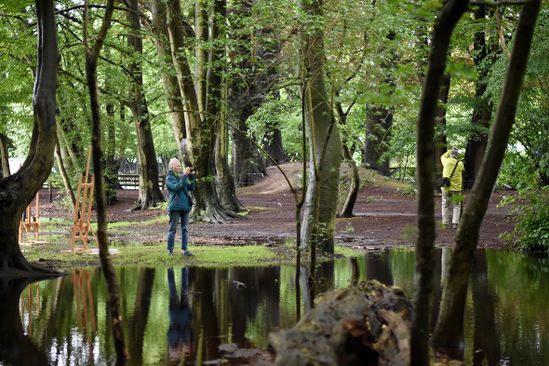 foto: kunst - buiten werkmiddag