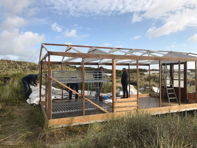 Vlieland tenthuis Stortemelk 10