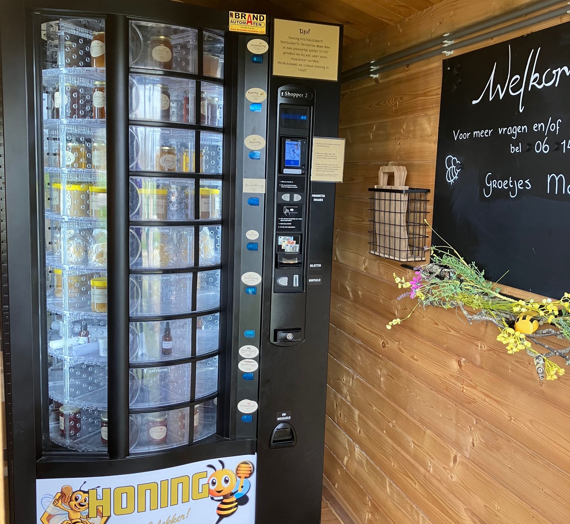 Boerderijautomaat BIJ Moniek Deurne