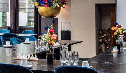 Bar van Bosrestaurant De Belvertshoeve in Oisterwijk.