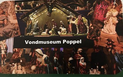 Kerstgroepen tentoonstelling Vondhoeve uit verschillende werelddelen.