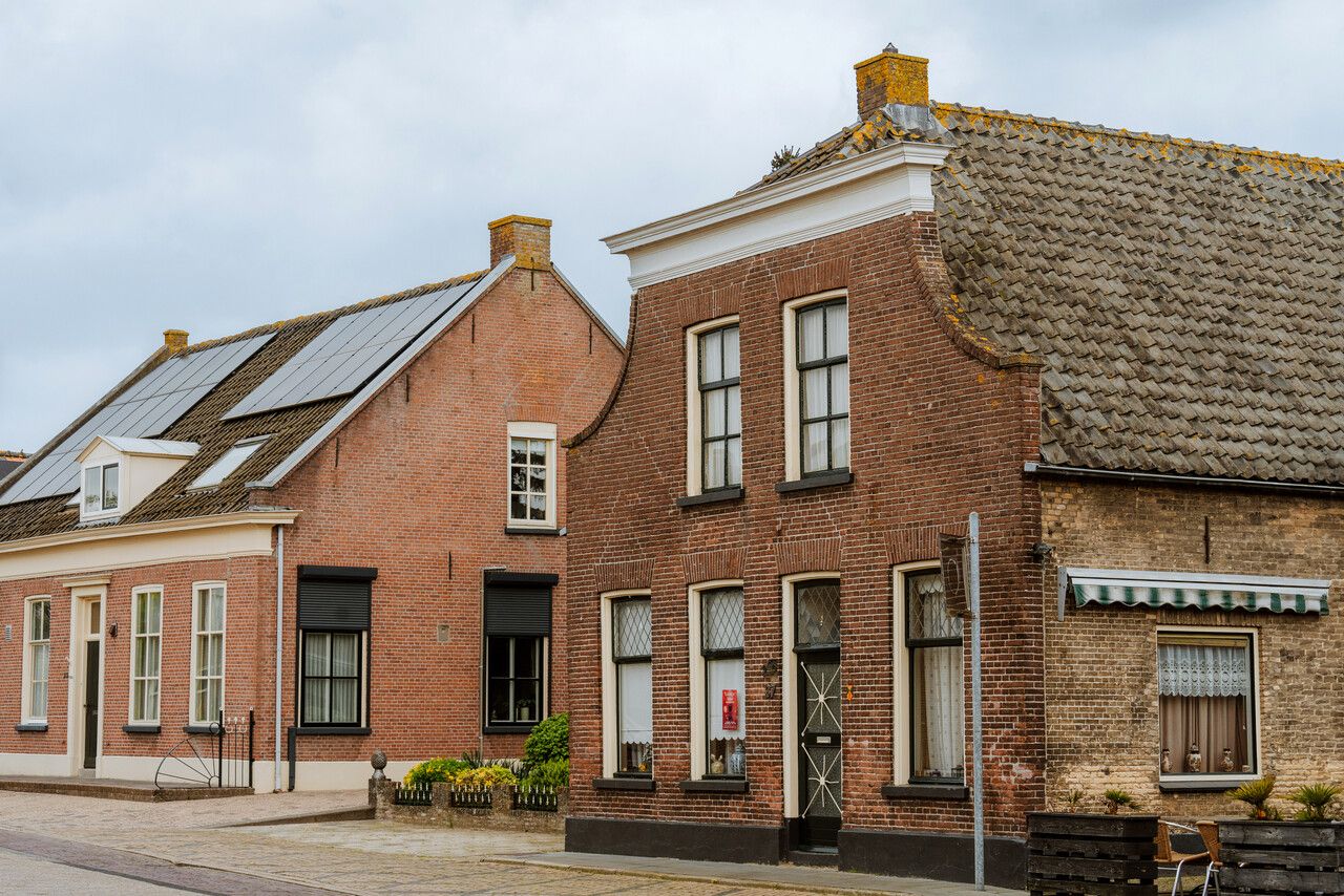Voormalig huisnijverheidshuisje.