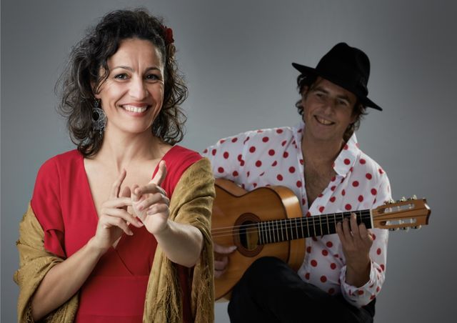 Spaans tuinconcert De Wieger - Monica Coronado en Manito