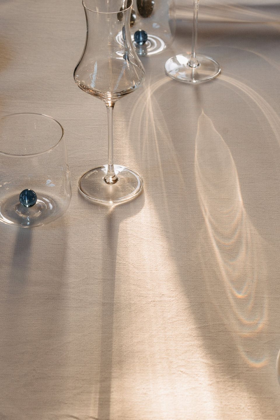 Chateau Neercanne tafel met glazen